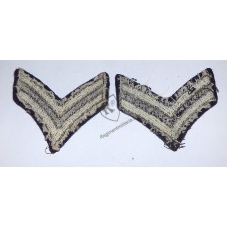 Corporal sleeve rank badges.