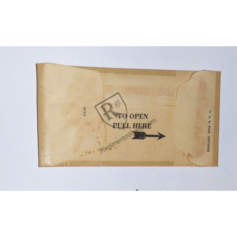 Sachet de SULFANILAMIDE - US ARMY WW2
