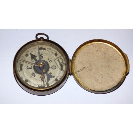 WW1 Belgian Army brass compass