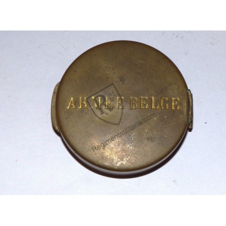 WW1 Belgian Army brass compass