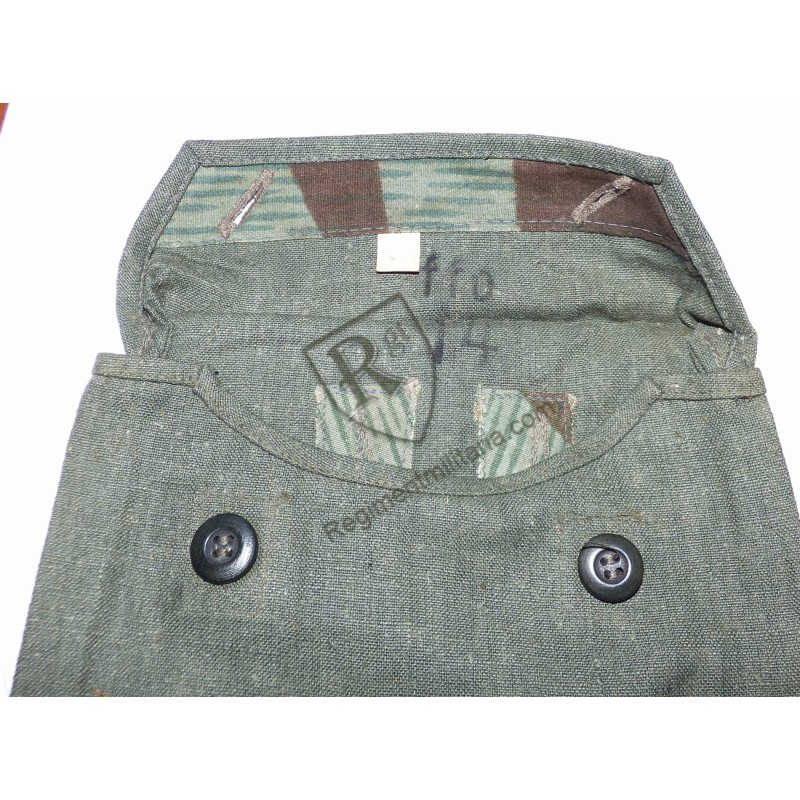 Housse de toile anti ypérite renforts camo Zeltbahn