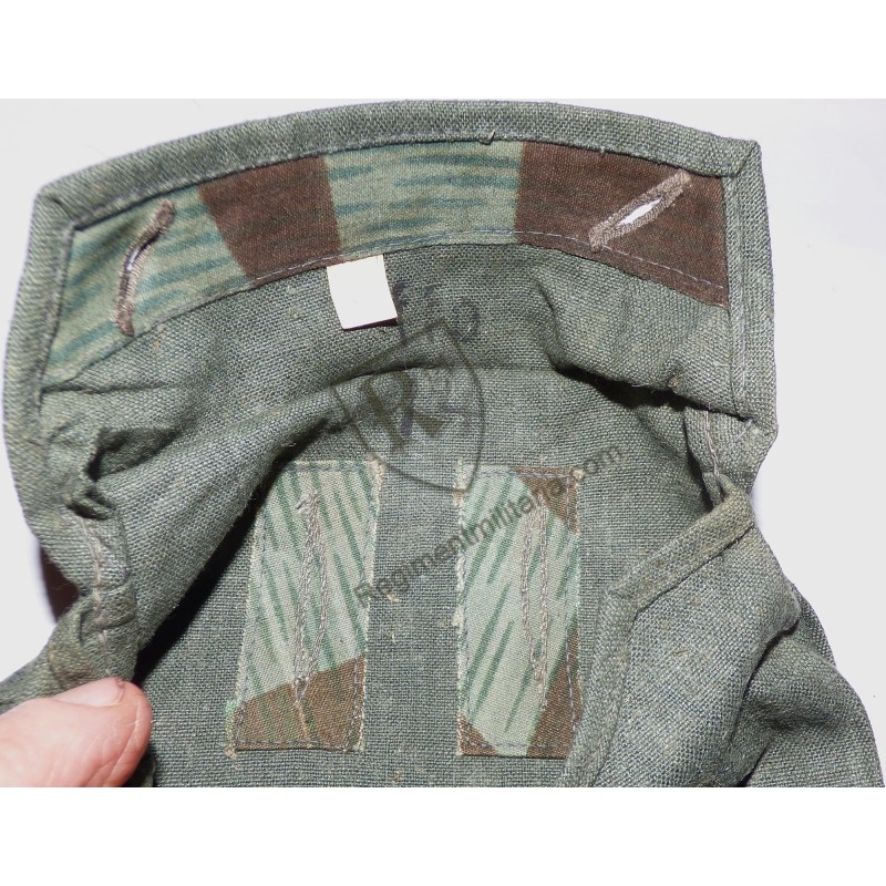Housse de toile anti ypérite renforts camo Zeltbahn