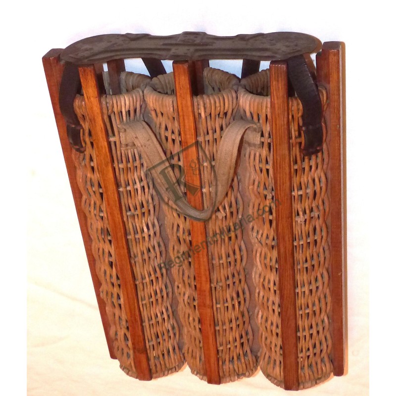 German 77mm shell basket, 1915