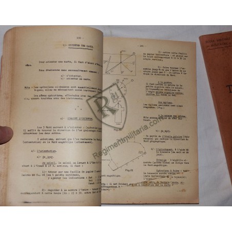 France 40 - Cours de Topographie datés 1939