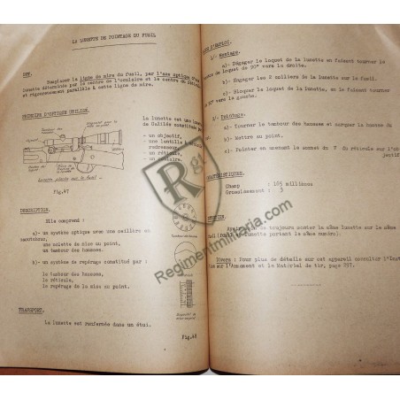 France 40 - Cours de Topographie datés 1939