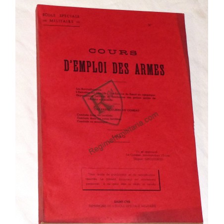 French Weapons Use Course 1940.