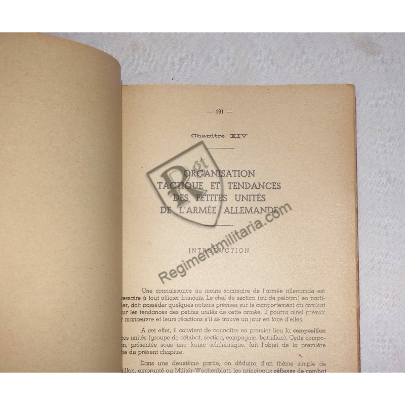 French Weapons Use Course 1940.