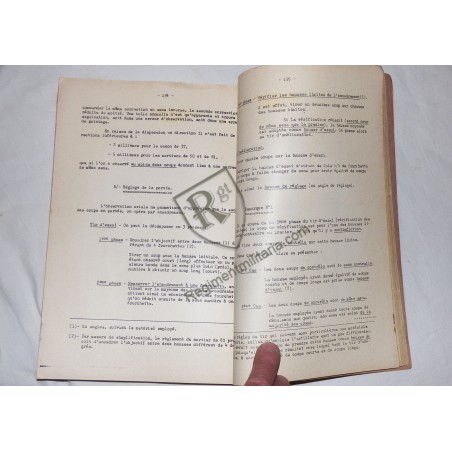 French Shooting Course 1939