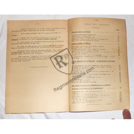 French Aeronautics Use Course 193-1939.