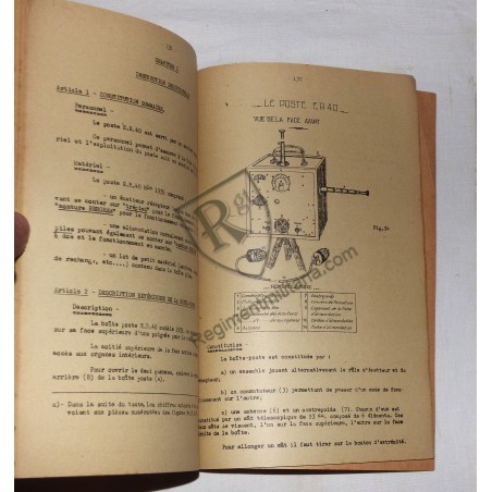French Communications and Transmission Course 1939