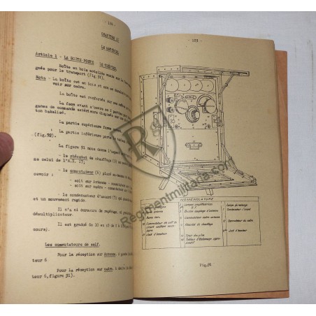 French Communications and Transmission Course 1939