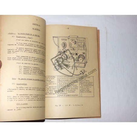 French Communications and Transmission Course 1939