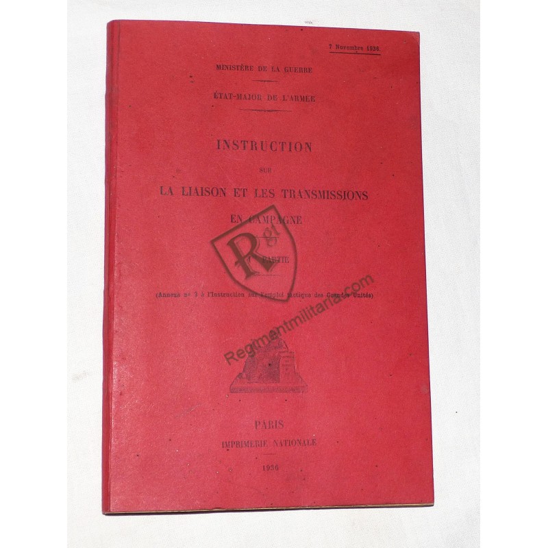 French Field  Communication Course 1936