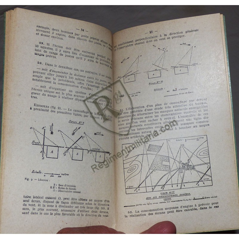 France 40 - Engins fumigènes portatifs 1936