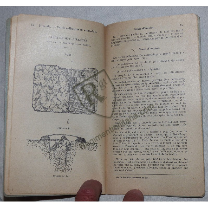 French  Camouflage Units 1938