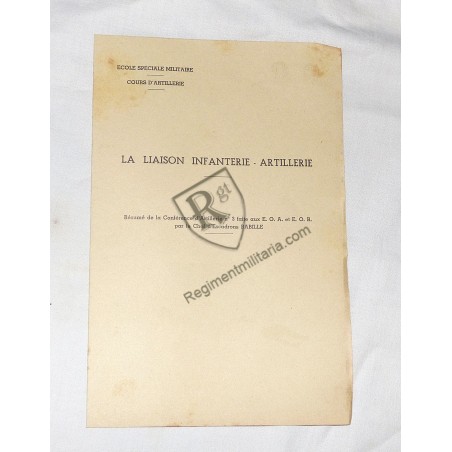 France 40 - Cours Artillerie  1939-1940