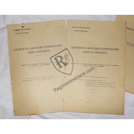 French  – Artillery Course  1939–1940