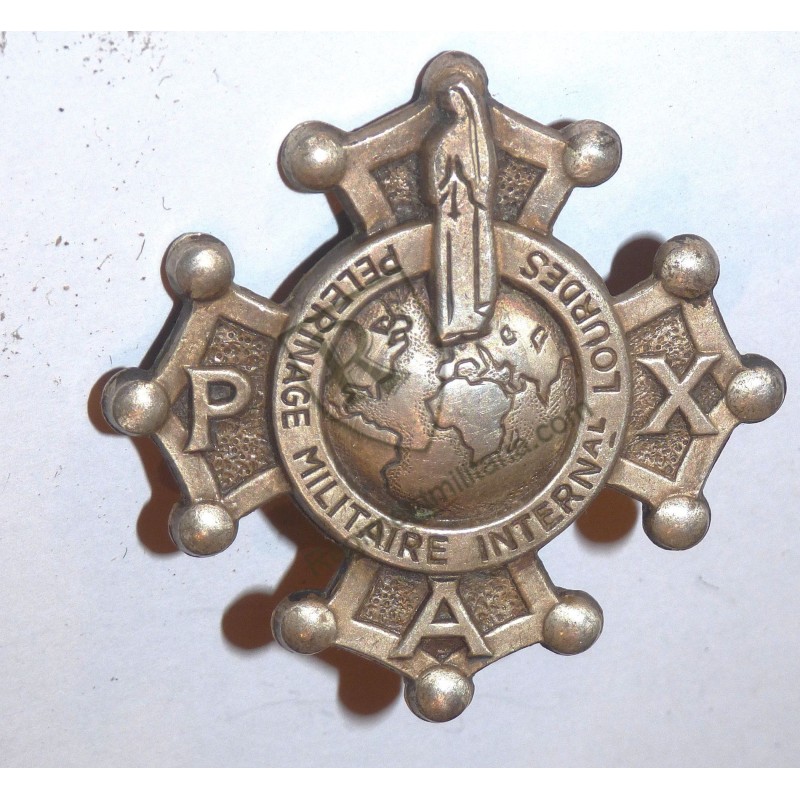 Insigne Pèlerinage militaire Lourdes DRAGO