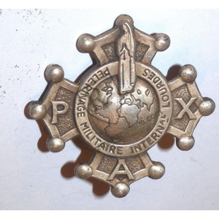 Insigne Pèlerinage militaire Lourdes DRAGO