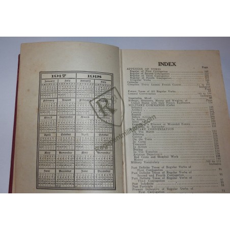 WW1 US ARMY Guide conversation Français / US
