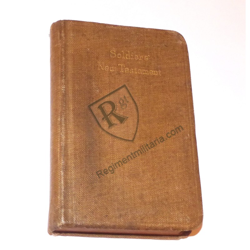 WW1 US ARMY Bible de poche 1917