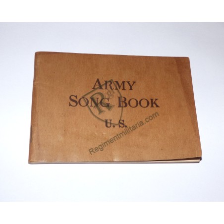 WWI US Army song book dated 1918