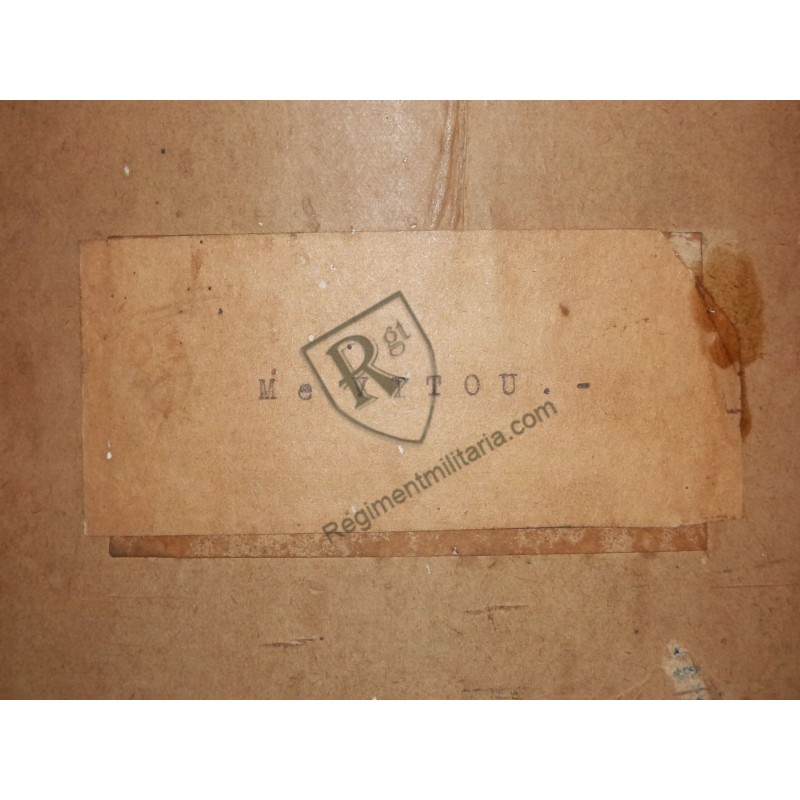 Boxed French Third Republic Judge's Cap