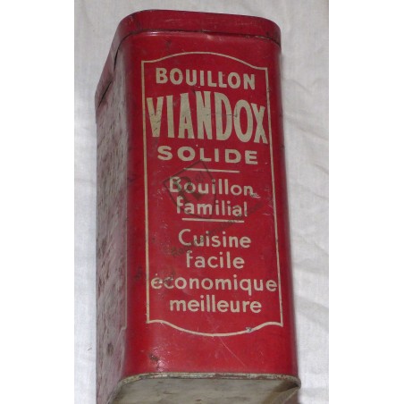 War Restrictions -  Viandox tin box