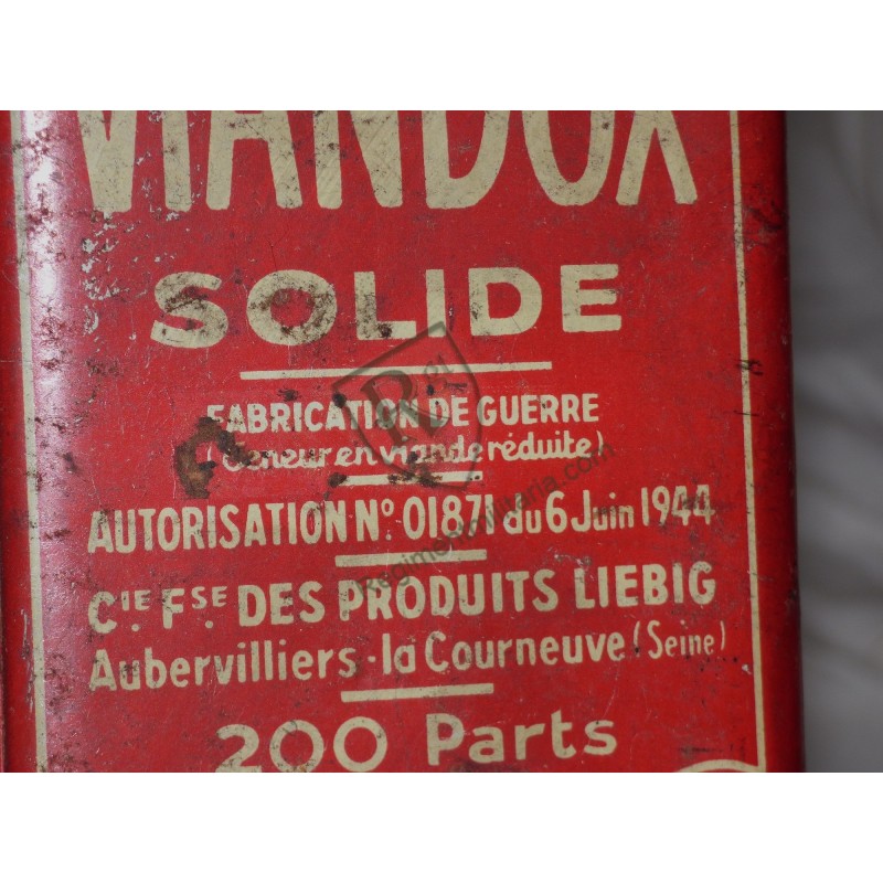 Occupation et Restrictions - Boite de VIANDOX