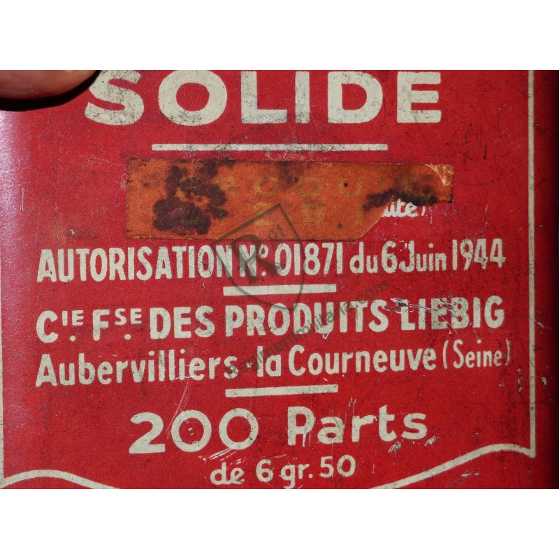 War Restrictions -  Viandox tin box