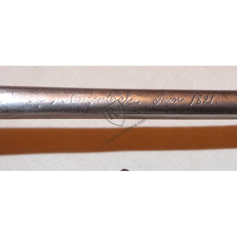 Sabre cavalerie légère 1816