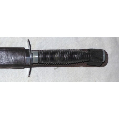 Chrome plated Commando fighting knife.