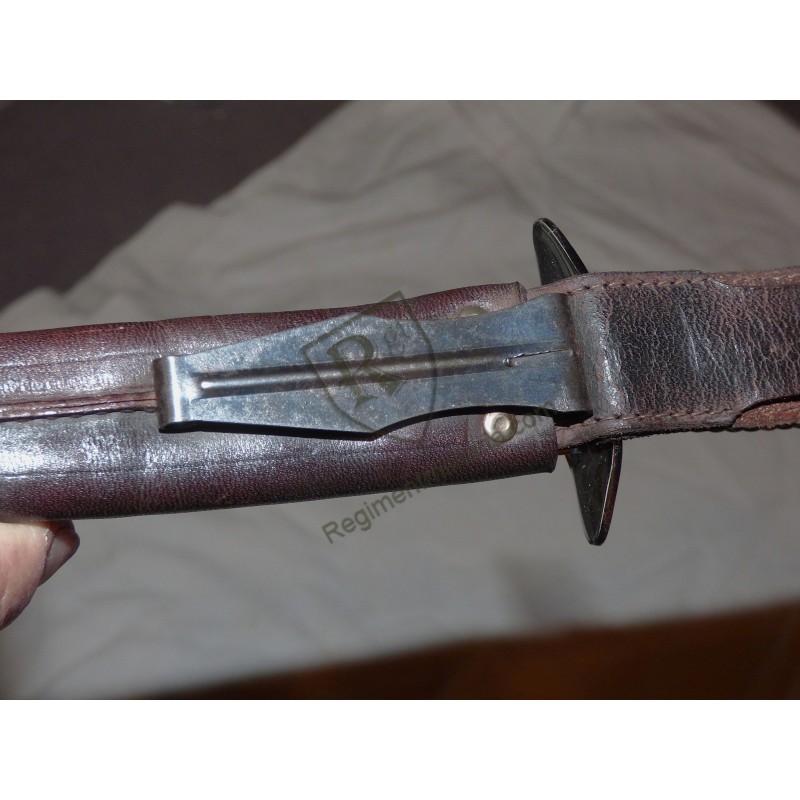 Chrome plated Commando fighting knife.