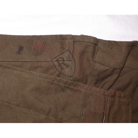 Pantalon salopette en toile modèle 1938