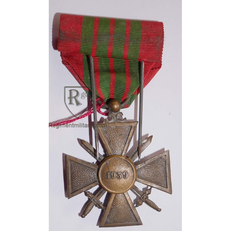 1939 Croix de guerre with silver star.