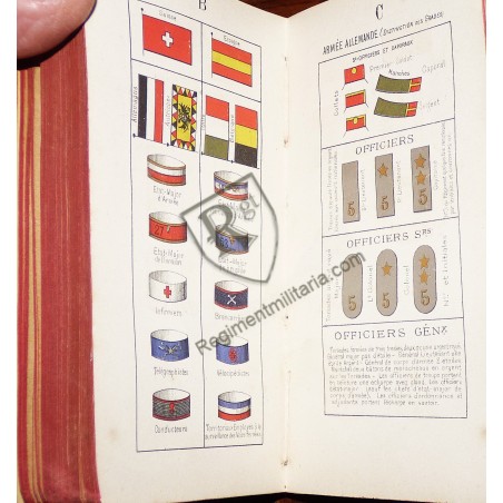 Manuel de guerre Officier infanterie 1895