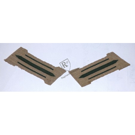 Paire de Litzen troupe Heer