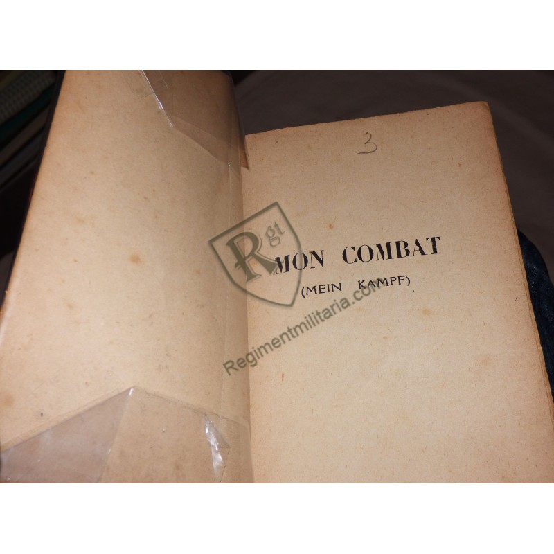 MEIN KAMPF édition Française SORLOT