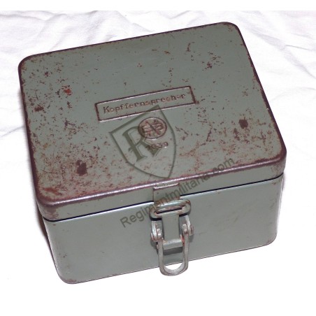 Storage box for Kriegsmarine KOPFFERNSPRECHER