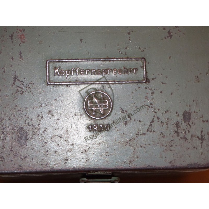 Boite du casque radio Kriegsmarine