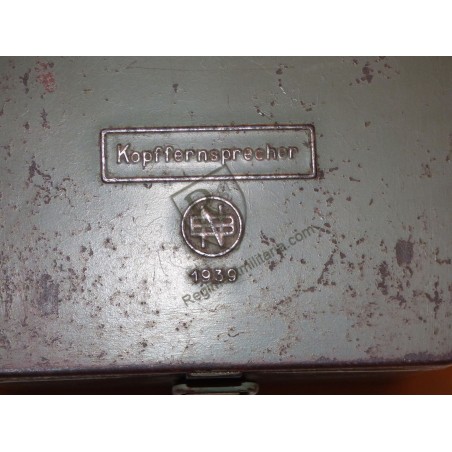 Storage box for Kriegsmarine KOPFFERNSPRECHER
