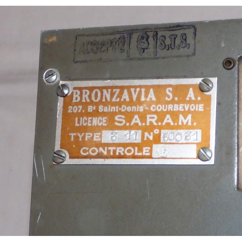 Air Force - BRONZAVIA HF radio receiver