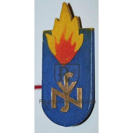 NSV wooden badge