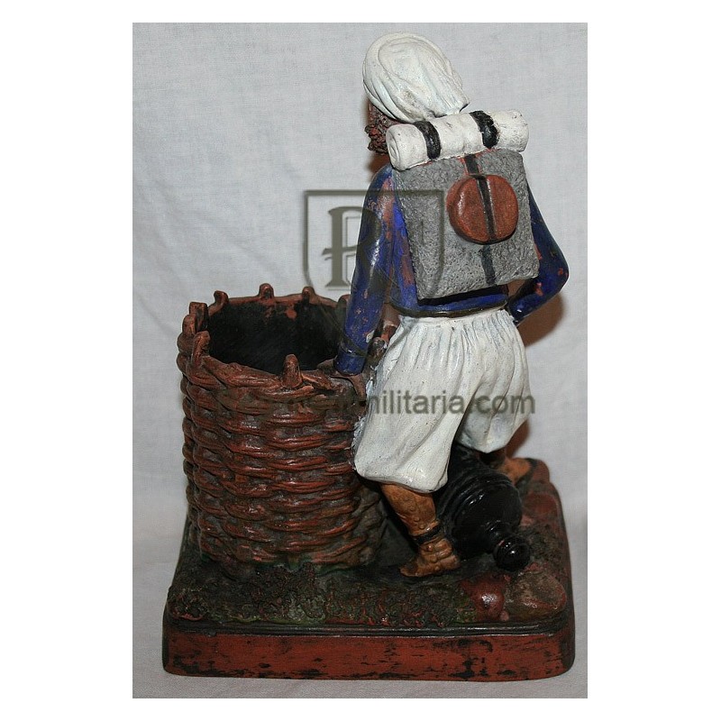 Lovely nice French Zouave terra cotta.