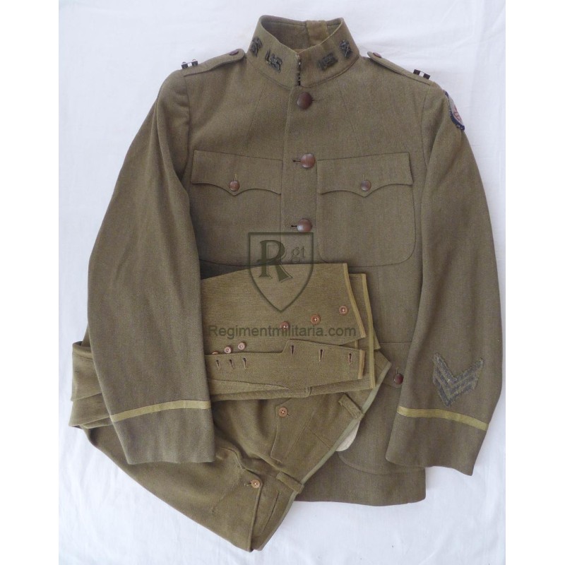 1908 Officer's uniform Service of Supply.