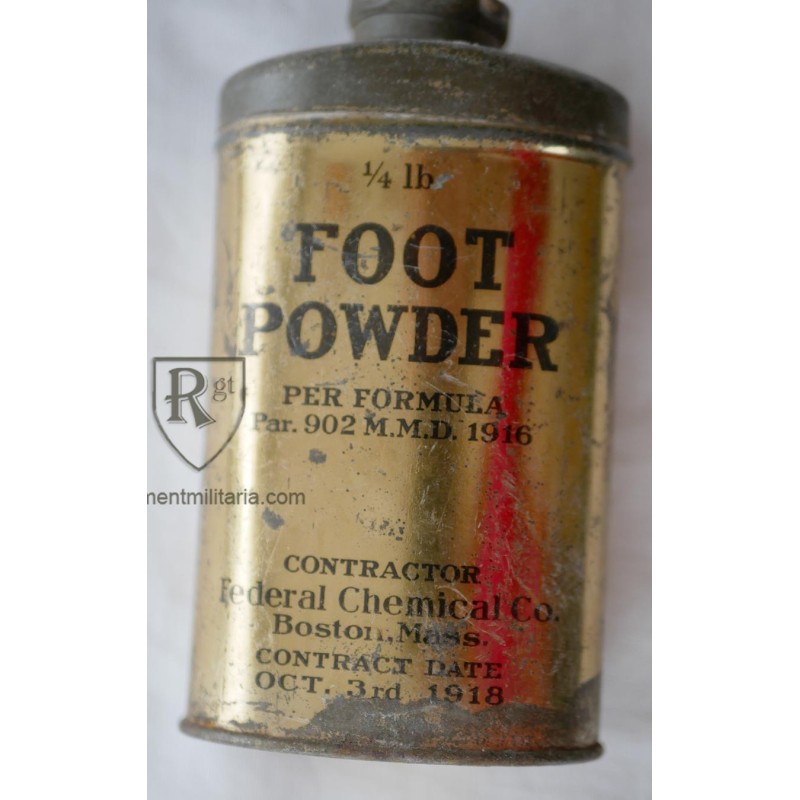 Talc pour les pieds 1918