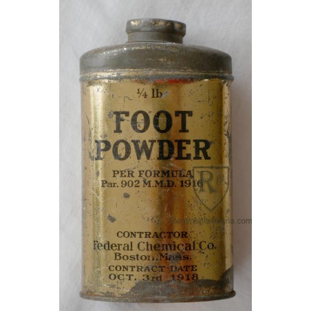 Talc pour les pieds 1918