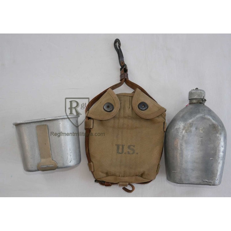 WWI M1917 mounted canteen.