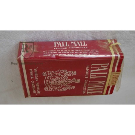 PALL MALL cigarettes box