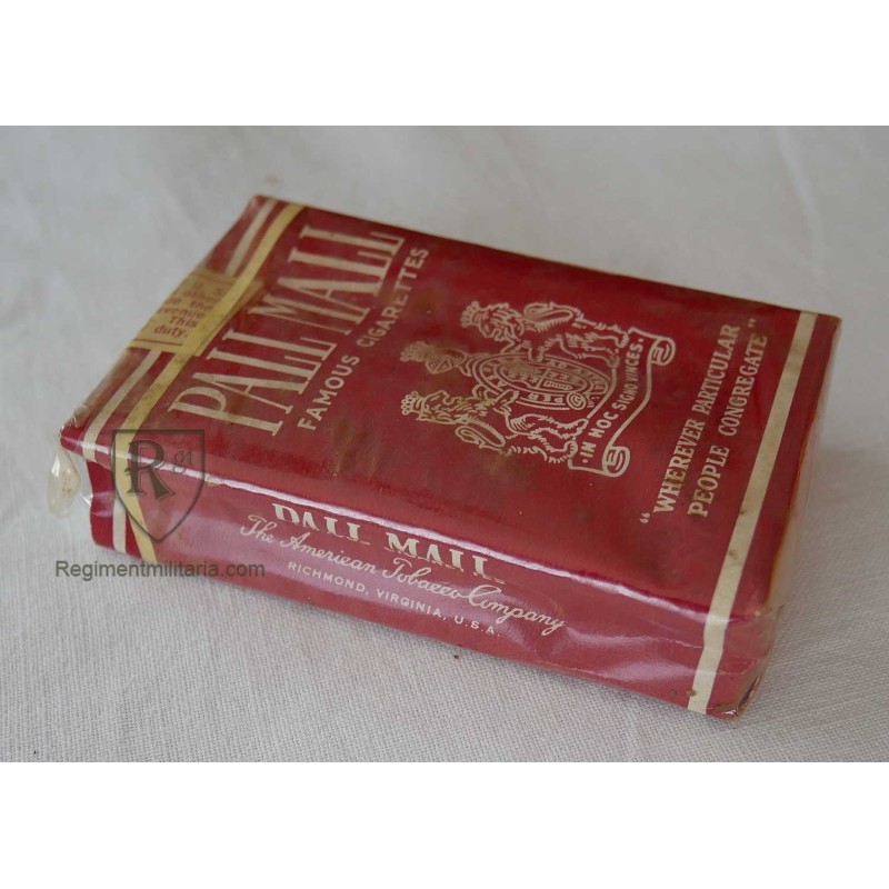 PALL MALL cigarettes box